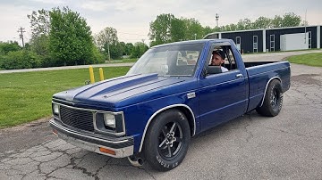 The LS swapped S10 is "done"! First Start, drive, alignment, ship it!