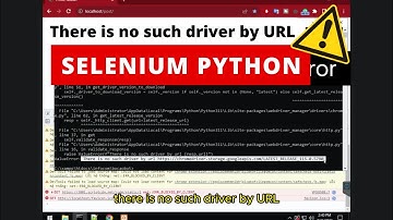 There is no such driver by URL https://chromedriver.storage.googleapis.com/LATEST_RELEASE_115.0.5790