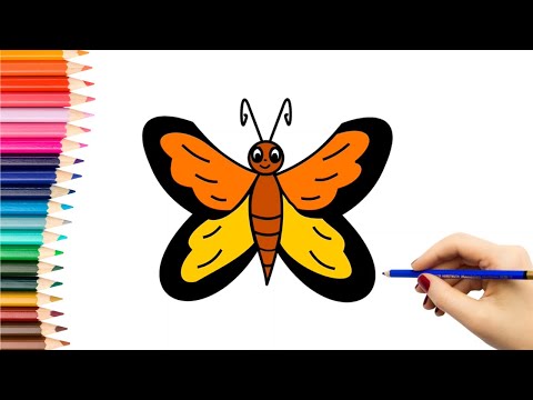 Video: Kaip Nupiešti Drugelį