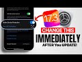 Ios 1731  174  settings you need to change immediately
