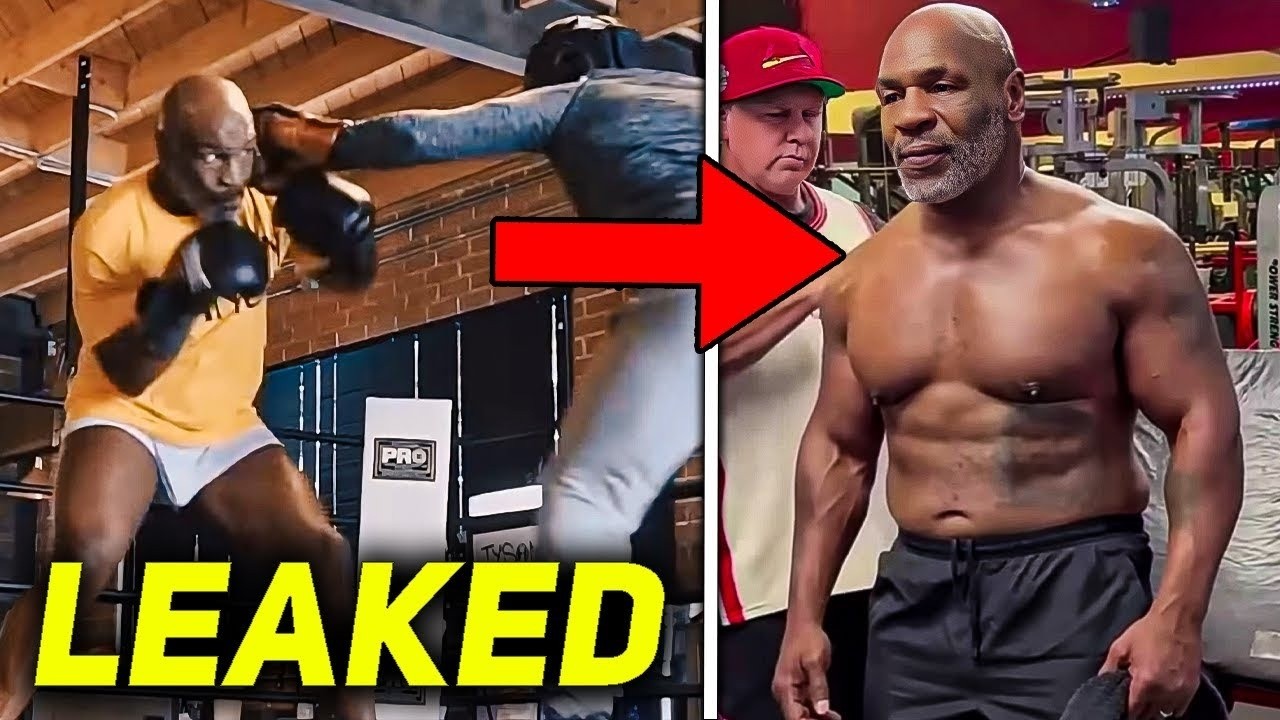 59-Year-Old Mike Tyson SHOCKS Fans With Intense Training Ahead of Floyd Mayweather Fight
