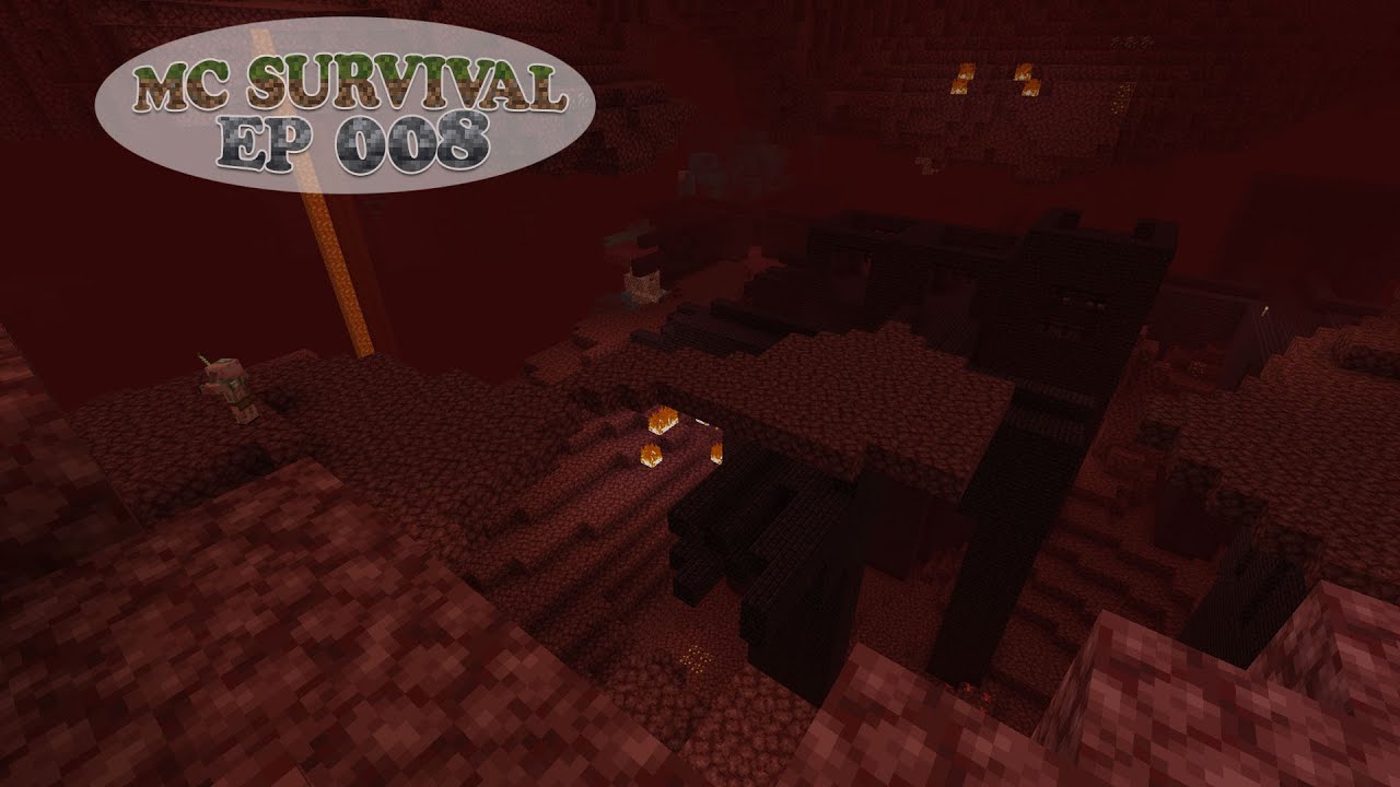 EP 008 - Going to the Nether! - Java - Minecraft Survival - YouTube