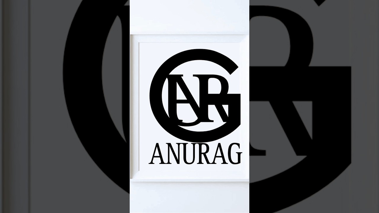 8 Anurag ideas | monogram logo design, love images with name, stylish  alphabets