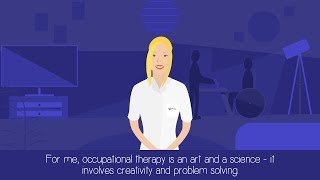 Occupational therapy student Sara Sumners