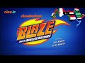 Blaze and  y the los monster machines intro theme song tema musical in arabic  rabe  