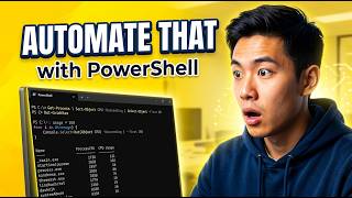 برنامج تعليمي لـ PowerShell للمبتدئين: أتمتة مراقبة استخدام وحدة المعالجة المركزية screenshot 2