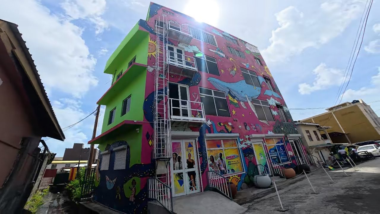 Кингстаун, Сент-Винсент. Пробуем настройки новой камеры в 4K.