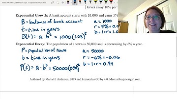 CAC Writing Exponential Models