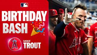 Download lagu Happy Birthday, Mike! 🥳 Mike Trout hits his SIXTH career birthday home run! 🎂 | MLB Highlights