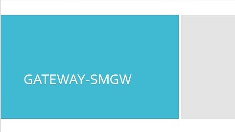 SAP - GATEWAY MONITORING(SMGW)