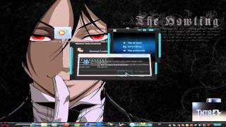 ثيم دراغون بول Z الخاص ببرنامج ميديا بلاير HD screenshot 4