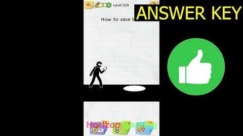 Draw 2 Save: Stickman Puzzle LEVEL 214 Help to save him - Gameplay Walkthrough Android IOS