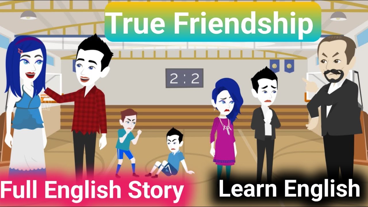 True Friendship Full English Story | Animation Story| English Story| Learn English |Poonam Animates.