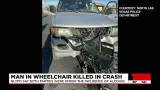 North Las Vegas police say teen driver believed to be impaired in fatal crash that killed pedestrian