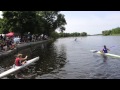 Carleton Place Regatta kayak race with Amelie and Alina Paddle All July 2014