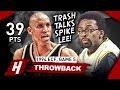 Reggie Miller EPIC Full Game 5 Highlights vs Knicks 1994 NBA Playoffs - 39 Pts, Famous Choke Sign!