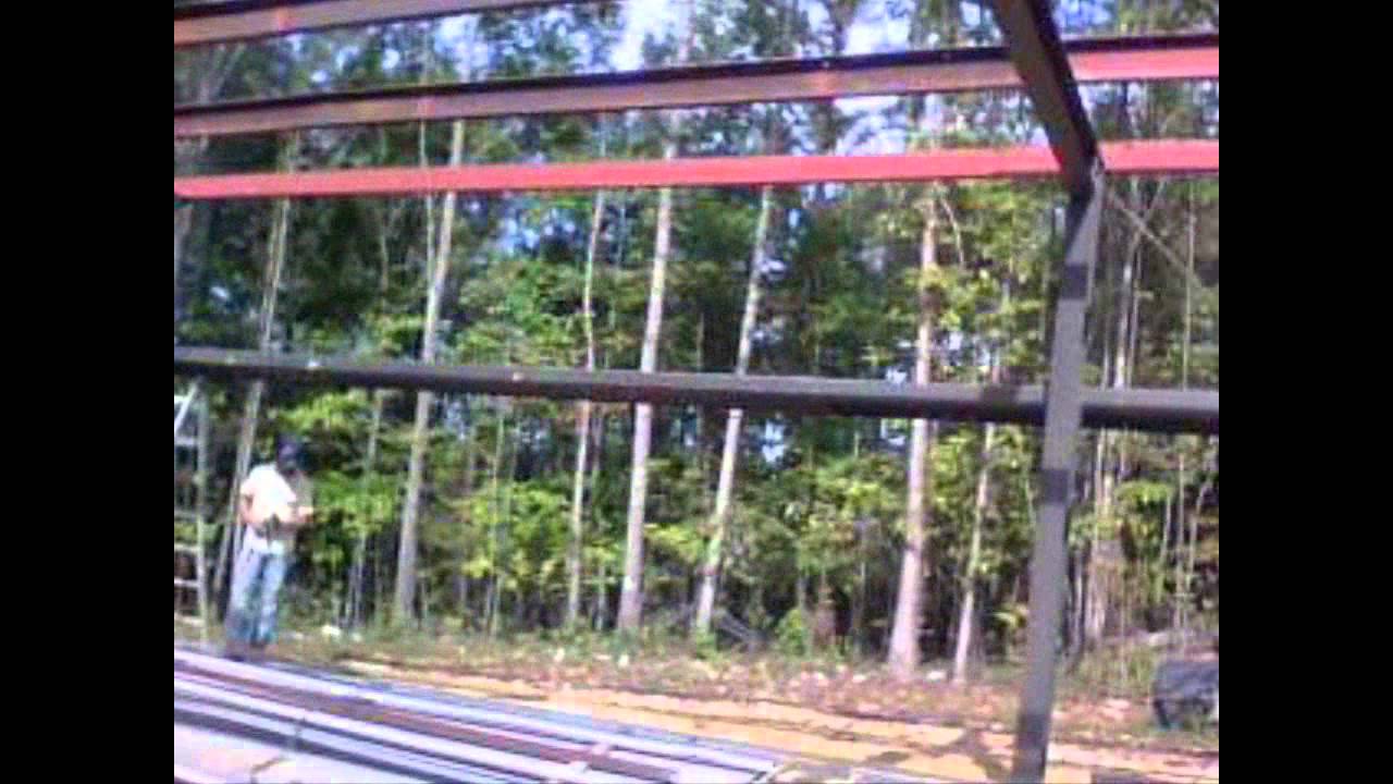 homemade metal building youtube