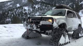 4runner on tracks in deep snow please , comment ,like and subscribe
this is just the beginning !