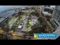 Aerial Time Lapse Video of Saturday Morning Market Set Up in St. Petersburg, FL