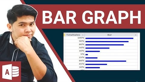 How to create BAR GRAPH using Query of Microsoft Access | Edcelle John Gulfan