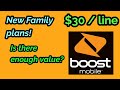 Boost Mobile New Family Plans! | Free & BOGO Device promos | iPhone 7, LG Stylo 6, Galaxy A11