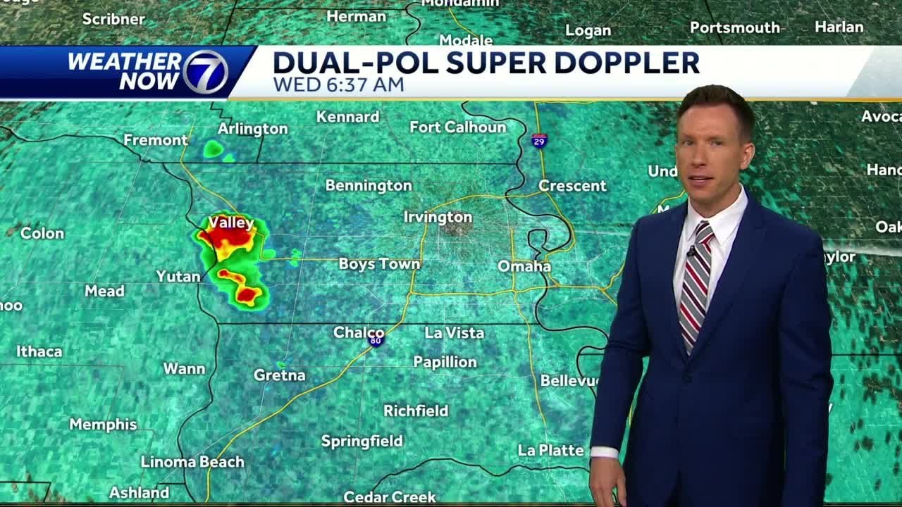 Isolated storm chances continue Wednesday, Thursday - YouTube