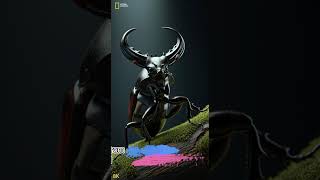 This Beetle Fires BOILING Chemicals! 🔥😱 Real Flamethrower | Nature’s Hidden Secret #sciencefacts