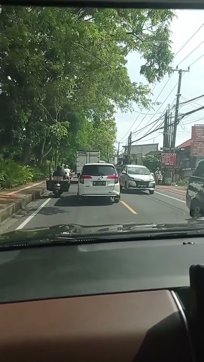 Mentahan Video Jalanan Kota Denpasar 01 #bali  #footagevideo #shorts