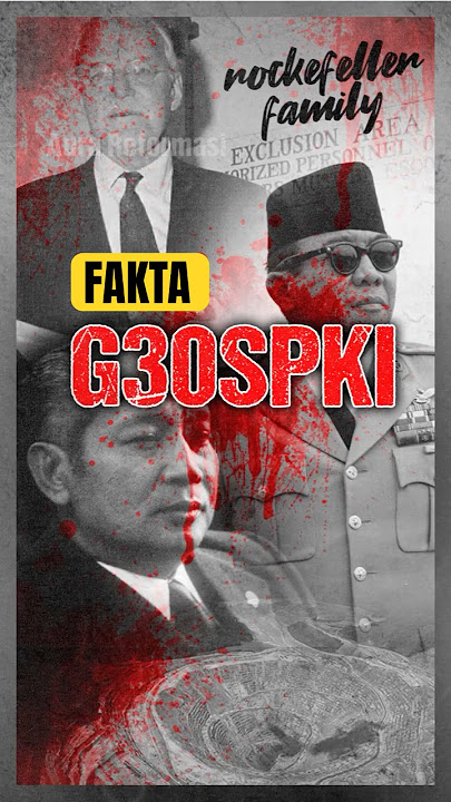 DALANG SEBENARNYA TRAGEDI G30SPKI #g30spki #sejarahdunia  #sejarah