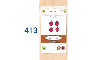 Brain Test 4 Level 413 Walkthrough