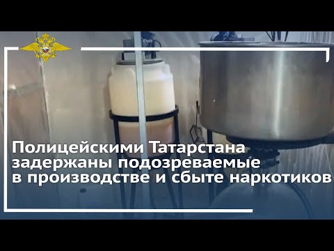 Ирина Волк: Полицейскими Татарстана задержаны подозреваемые в производстве и сбыте наркотиков
