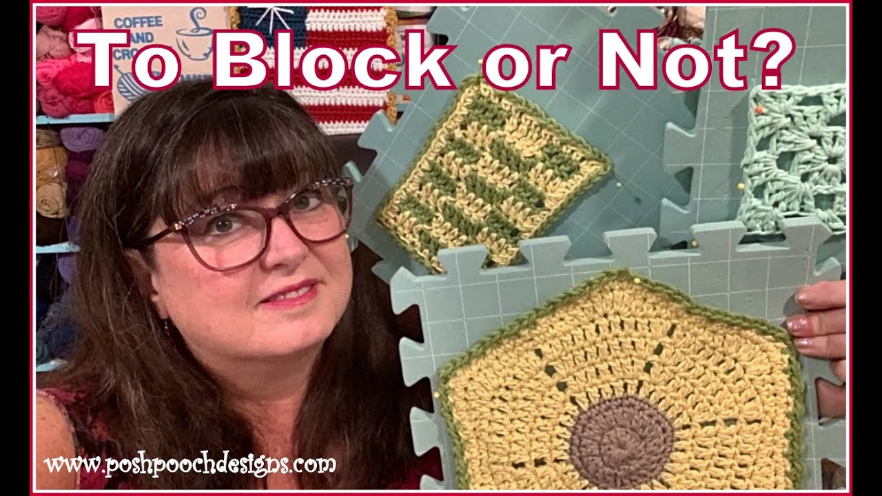 How to Block Crochet - 3 DIFFERENT METHODS! 🧶 