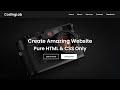 simple website with only html and CSS #htmlcssfullcourse #coding #htmltutorial #htmlfullcourse #css3