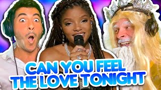 Vocalist & Vocal Coach Reacts to Halle - CAN YOU FEEL THE LOVE TONIGHT | WOW! She was...