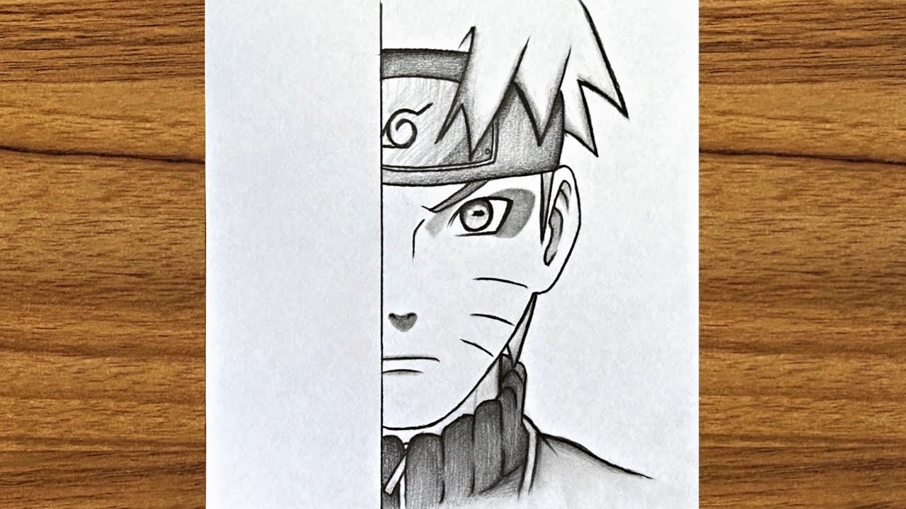 How to Draw Naruto Face  Naruto drawings, Elementary drawing, Drawing  tutorial easy