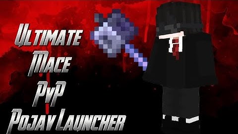 Elytra + Mace PvP On Pojav Launcher.                    # #minecraft #lifstealsmp #howtopvp #macepvp