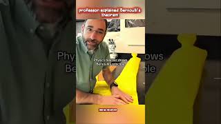 professor explains bernoulli's theorem