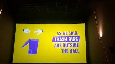 GSC Trash Bins and Dilarang Merakam