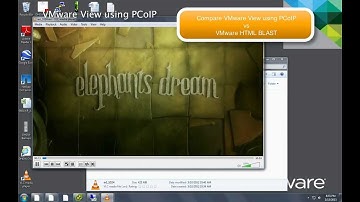 VMware Horizon View PCoIP vs HTML BLAST