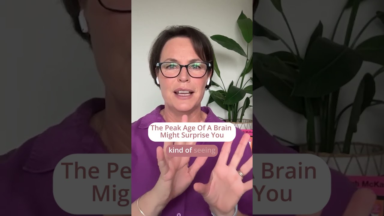 The Peak Age of a Brain Might Surprise You