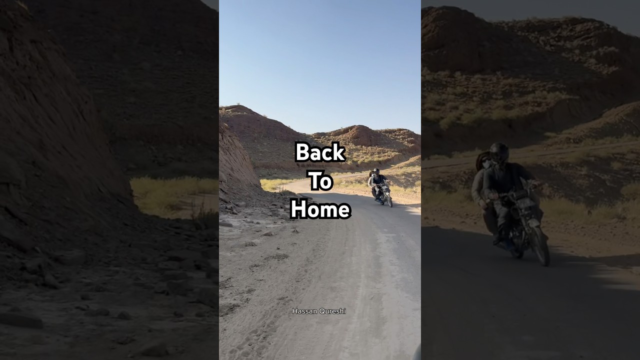 Ghar ko Wapsi #minivlog #vlog #shorts #ytshorts #honda125 #hassanqureshi