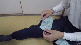 【手甲のつけ方】小美屋の五枚こはぜ