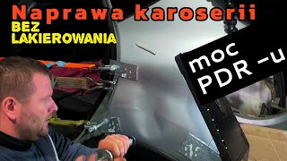 Naprawa MOCNO ⚠Uszkodzonej Karoserii BEZ Lakierowania! jest to możliwe? ARTCAR PDR / SĄCZ