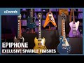 Unveiling epiphones exclusive sparkle finishes at zzounds epiphone guitar zzounds