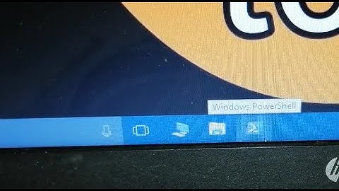 how to pin powershell on taskbar in windows 10