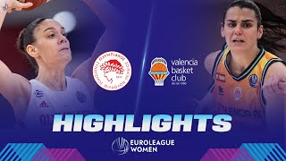 Olympiacos SFP v Valencia Basket Club | Gameday 7 | Highlights | EuroLeague Women 2022