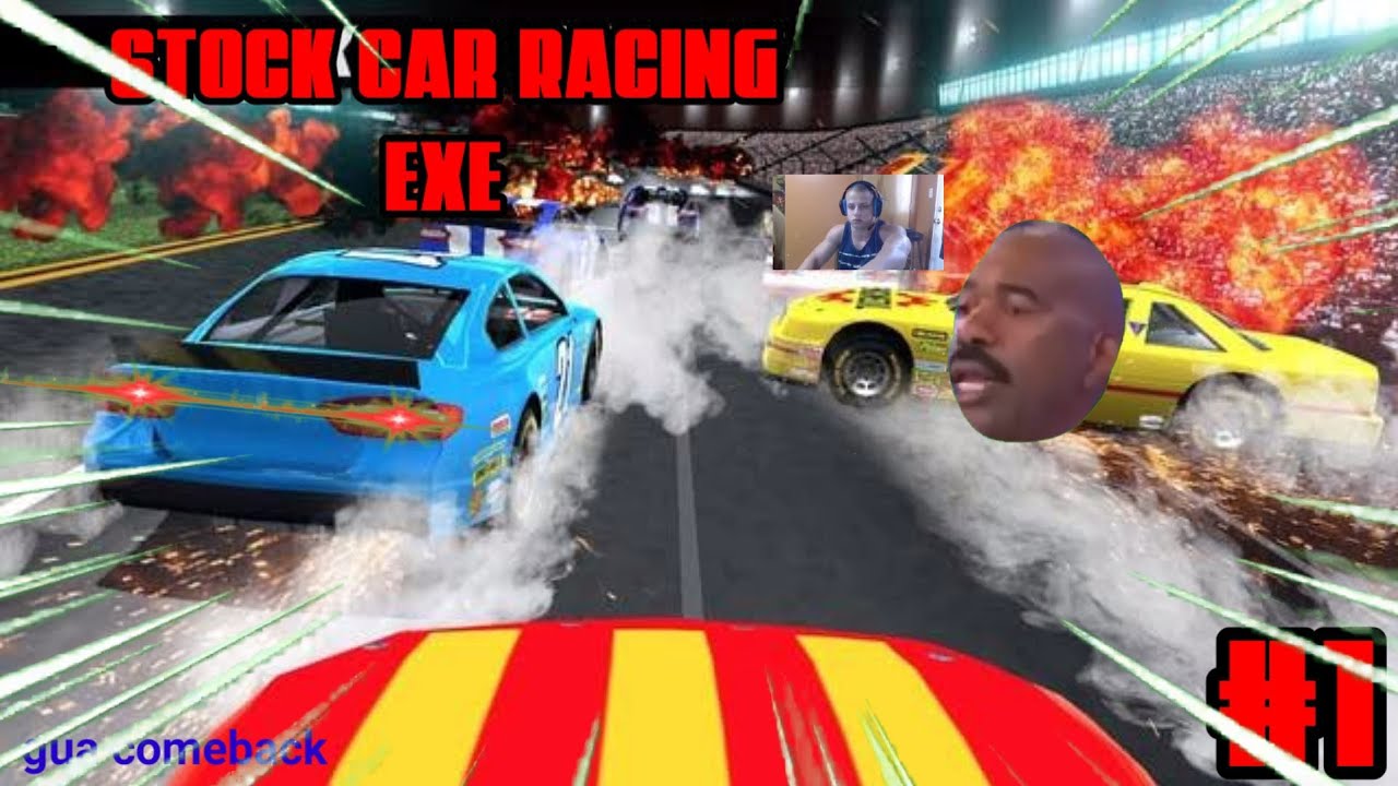 Stock Car Racing Exe (1) :bot tolol, moment tabrak, flip, ganti mobil ...