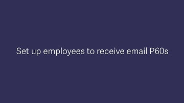 Sage Payroll (Micropay) - Email your employee P60s