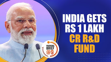 ₹1 Lakh Cr RDI Scheme Explained: PM Modi’s Big Push for Innovation & Startups | News9