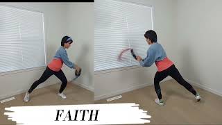 Faith Tambourine Pattern